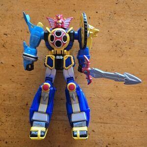 Vintage 2002 Bandai Power Rangers Ninja Storm Storm Megazord action figure